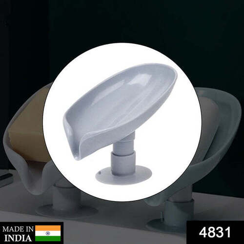 SELF DRAINING SOAP HOLDER FOR BATHROOM LEAF SHAPE SOAP DISH