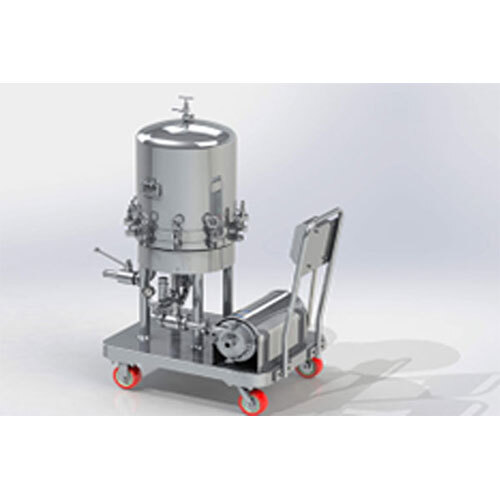 Zero Hold Up Sparkler Filter Press