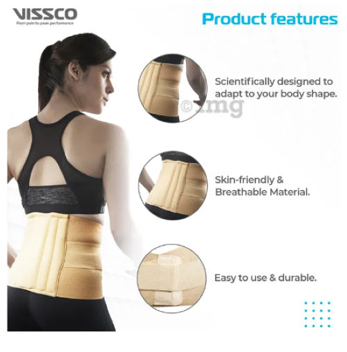 Vissco Sacro Lumbar Belt -Small -( Pc No- 0101 )