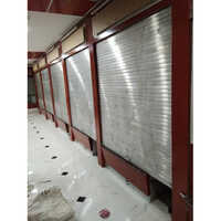 Automatic Rolling Shutter - Aluminum Material, Silver Color | Automatic Operation for Seamless Functionality and Enhanced Security