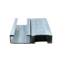 C Lip Channel - Galvanized Iron, Polished Silver Finish | Versatile  Industrial Support for Framing and Mounting Applications - Galvanized Iron,  Polished Silver Finish