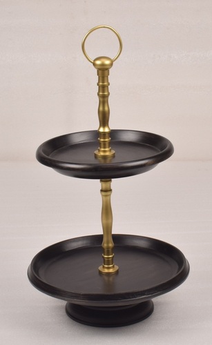Aluminium Cake Stand With 2 Tier