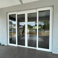 UPVC Sliding Center Opening Window