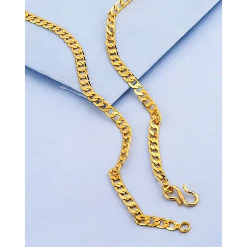 8.99 gm Gold Plated Brass Chain