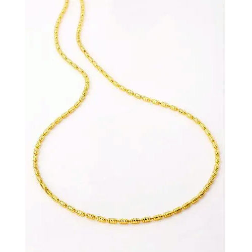 8 Gm Gold Plated Chain Fashion Jewelry For Boys Gender: Men