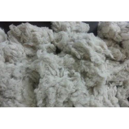 Organic White Cotton Flat Waste