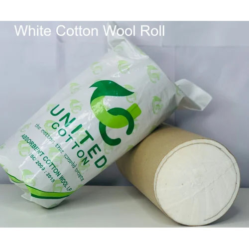 White Cotton Wool Roll Grade: Medical