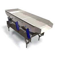 Colour Coated Vibrating Conveyor
