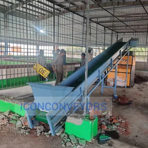 Inclined PVC Belt Conveyor