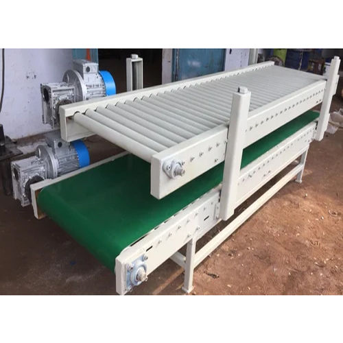 Colour Coated Roller Belt Conveyor