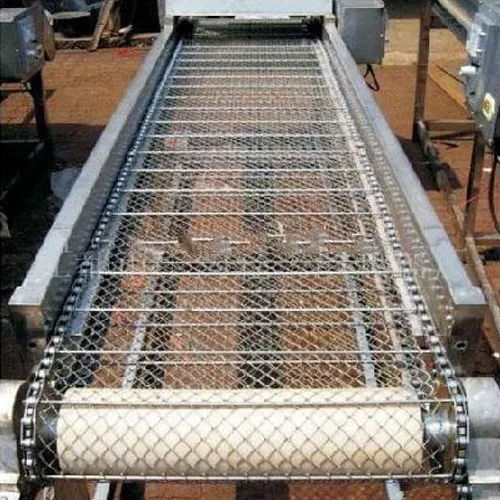 Colour Coated Wire Mesh Conveyor