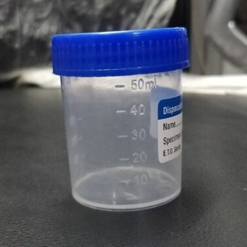 Plastic Sterile Urine Container