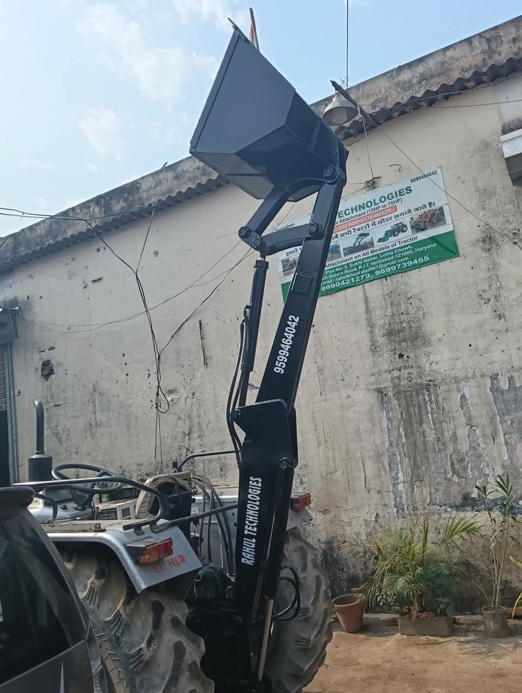 Mini Front Loader - Stainless Steel Hand Crank Start Method Durable Agricultural Tool for Transporting Materials and Clearing Debris With Warranty