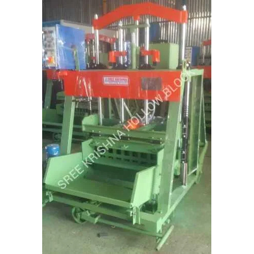 Movable Concrete Hollow Block Machine