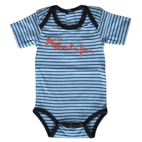 Blue 190 Gsm Babies Romper