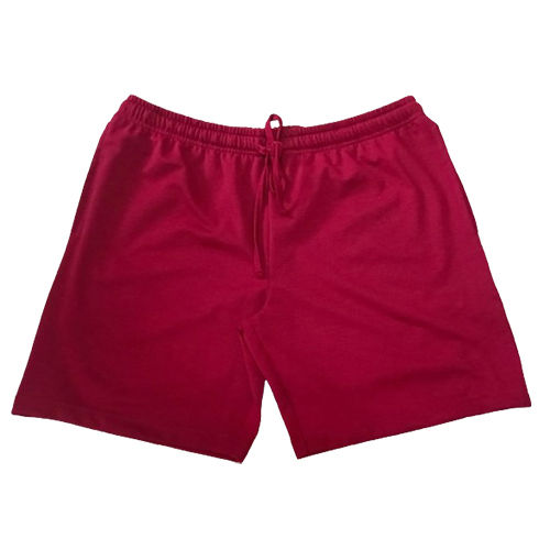 Red 190 Gsm Shorts