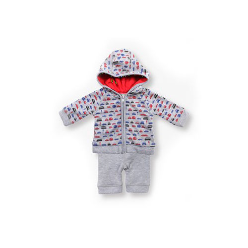 Printed Babies Hooded Jacket