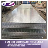 Gi Chequered Plate - Application: Construction