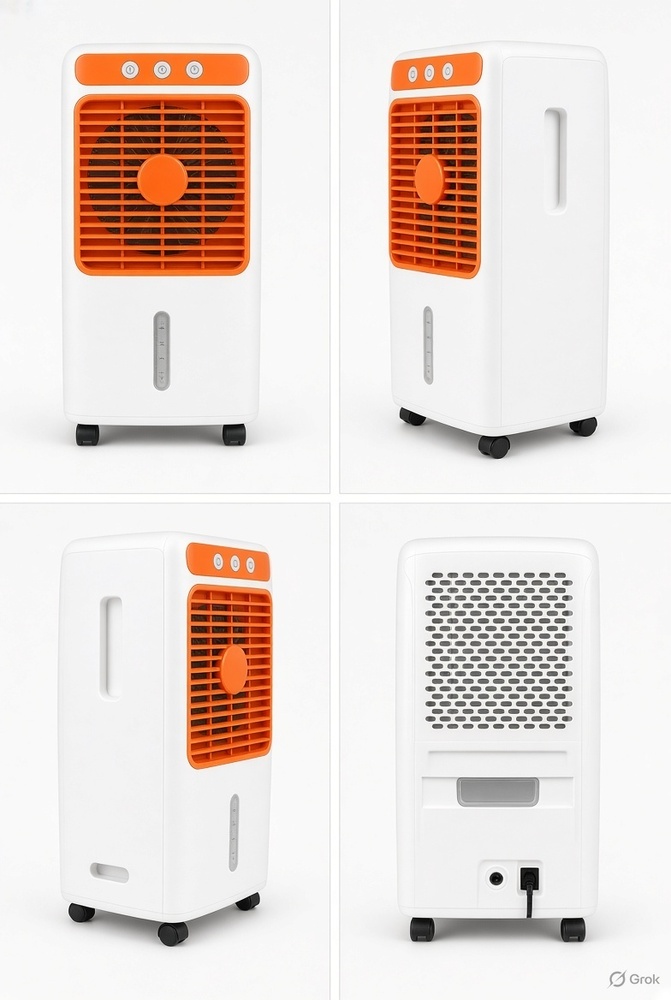 Plastic Cooler Body - Color: As Per Image