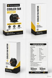 1 Inch Air Cooler Fan Motor - Frequency (mhz): 50 Hertz (hz)