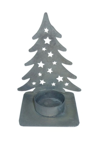 Metal Xmastree Candle Stand