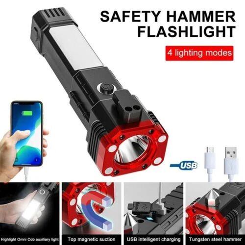 3W Torch Light Rechargeable Torch Flashlight