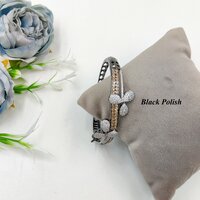 New Floral Style American Diamond Bracelet