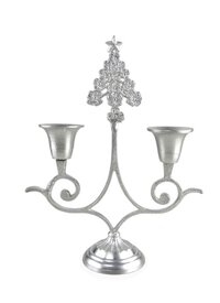Aluminium Candle Stand With Silver Finish - Features: Attractive Designs