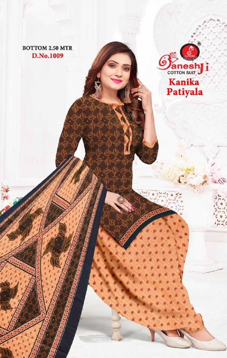 Ganeshji Kanika Patiyala Vol-1 Dress Material