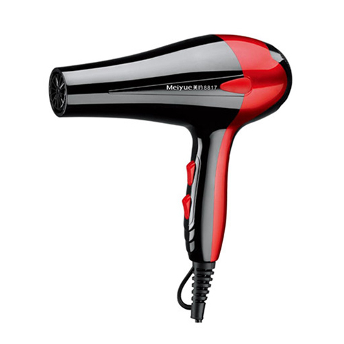 Meiyue 8817 DC Hair Dryer - Durable PVC Material, Manual Speed Mode | Over Heating Protection, Backed by Warranty, Perfect for Professionals