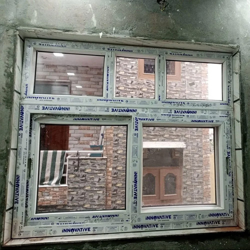 UPVC Glass Combination Window