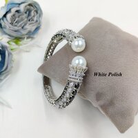 New Fancy Pearl Designer American Diamond Bracelet