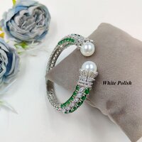 New Fancy Pearl Designer American Diamond Bracelet