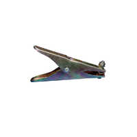 Earthing Clamp - Aluminum Alloy Various Sizes Available Silver Color for Reliable Welding Connections