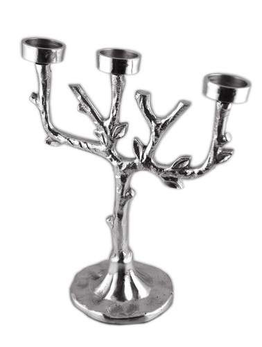 Aluminium Tree Candle Stand