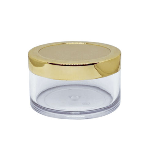 15gm Acrylic San Jar With White Inner Or Golden Cap