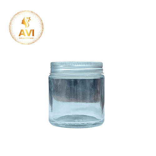 33ml Glass Jar Or 43mm Golden Lug Cap