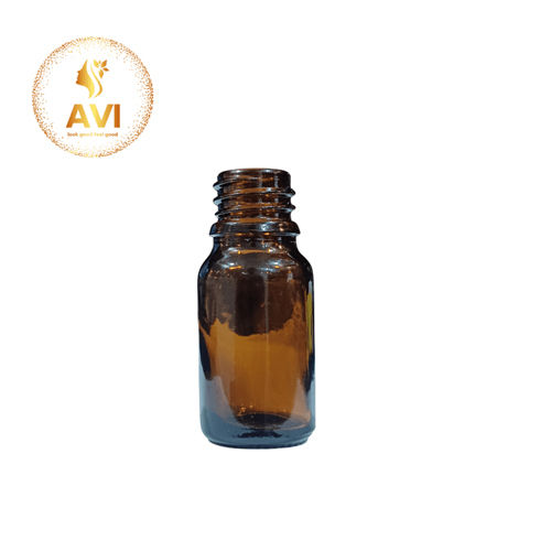 Plastic 15Ml Serum Bottle Amber Brown 18Mm Neck