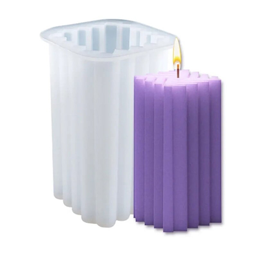 105g Mb Silicon Mold Candle Pillar Cuboid Square Shape