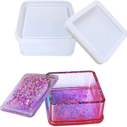 Silicon Mold Resin Box Set 2 Square