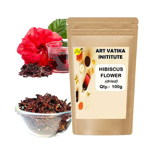 100gm Dry Hibiscus Flower Leaves