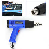 Electric Heat Gun - 220 Volt, 50 Hertz | Industrial Use, Reliable Warranty, Sleek Blue Design