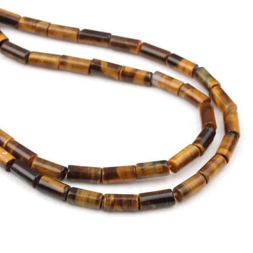 7 Strings Natural Tigers Eye Loose Beads