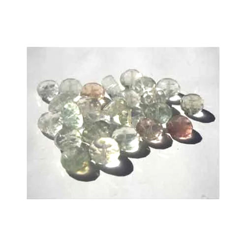 Faceted Rainbow Semi Precious Stones - Shape: Princess Cut