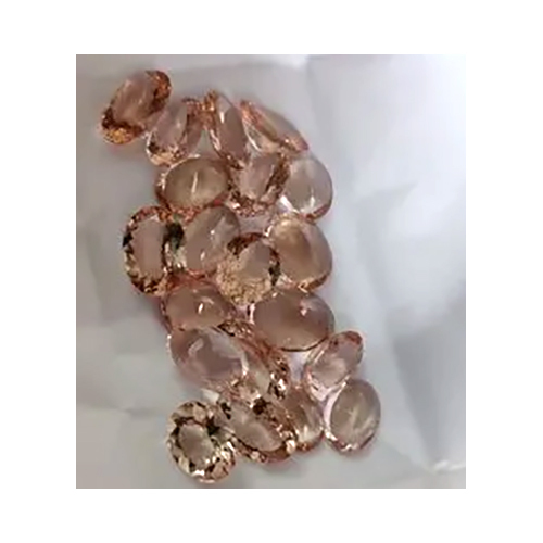 Peach Morganite Cut