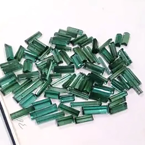 Green Tourmaline Semi Precious Stones