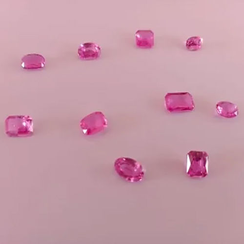 Pink Sapphire Cut