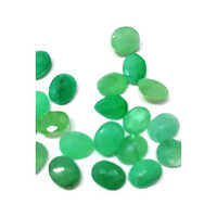 Emerald Semi Precious Gemstone - Size: 26 Mm