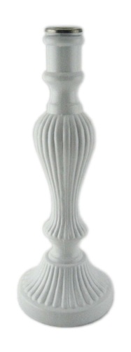 Embossed Candle Holder With Steel Top