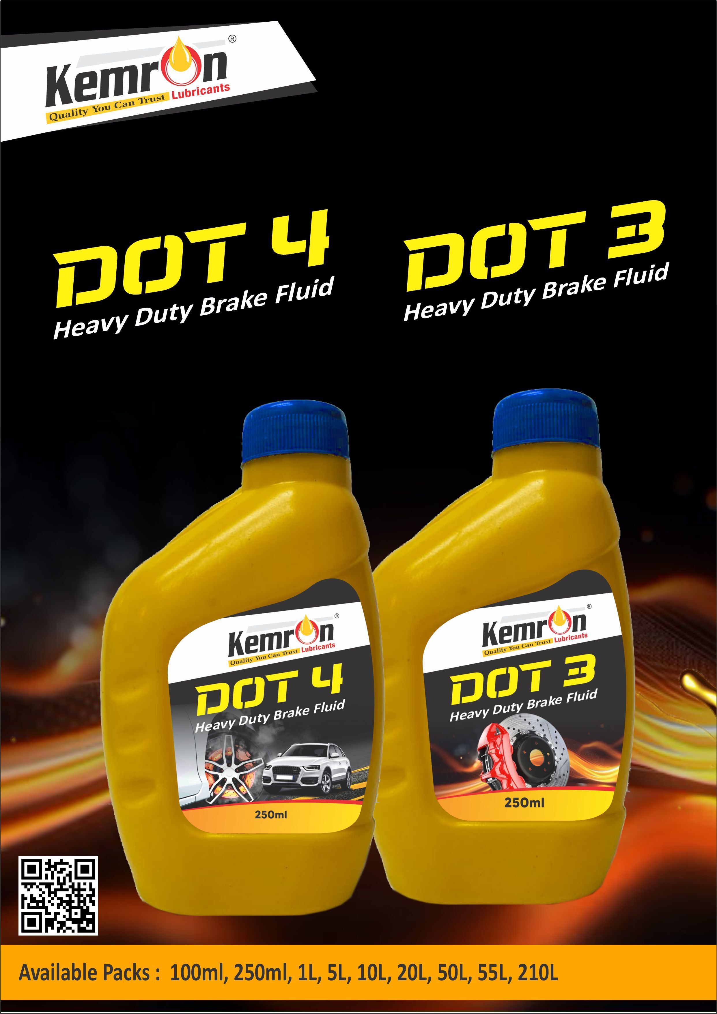 KEMRON BRAKE OIL DOT4